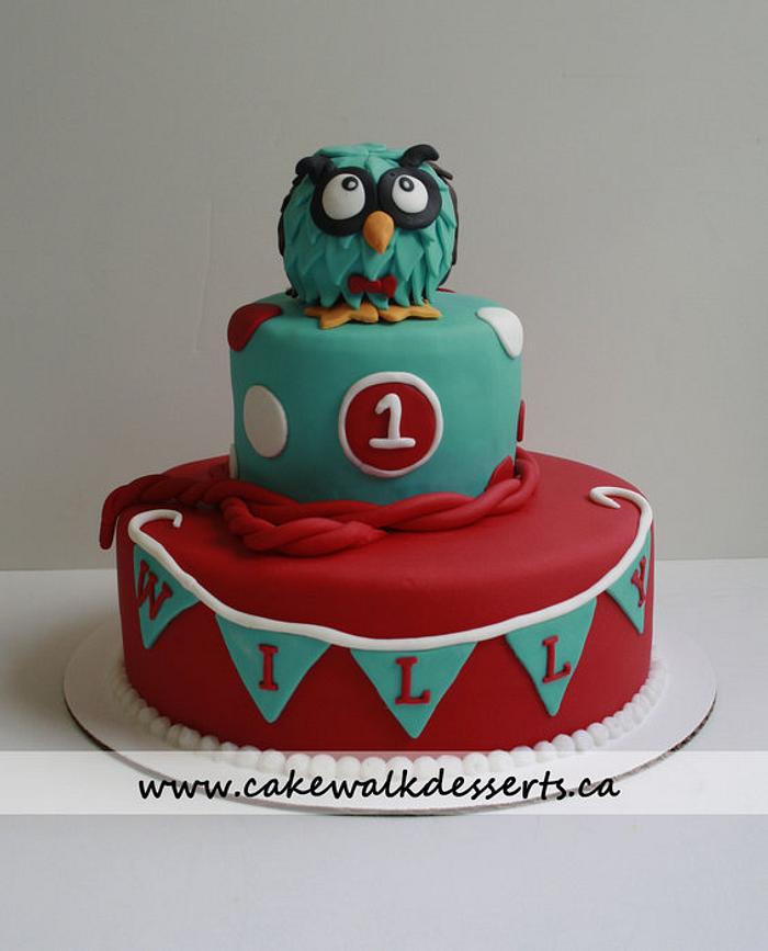 Owl Cake