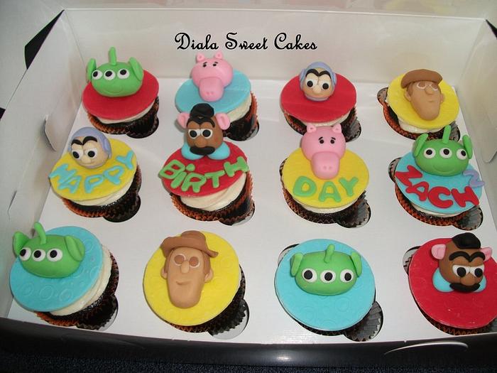 Toy Story cupcakes 
