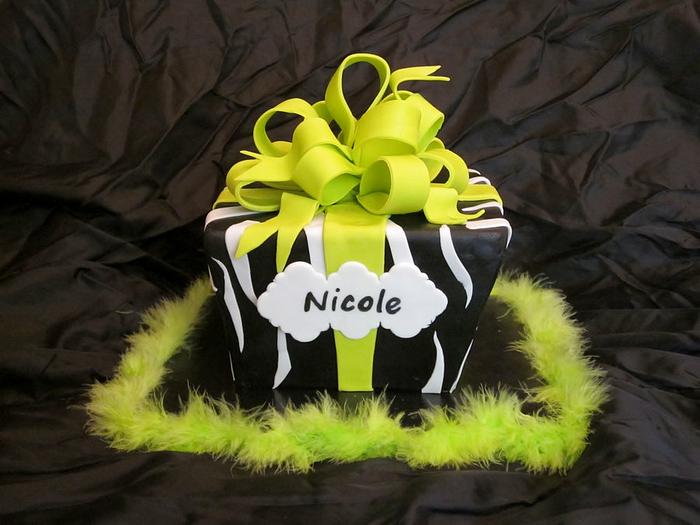 Nicole's 13th Birthday Cake