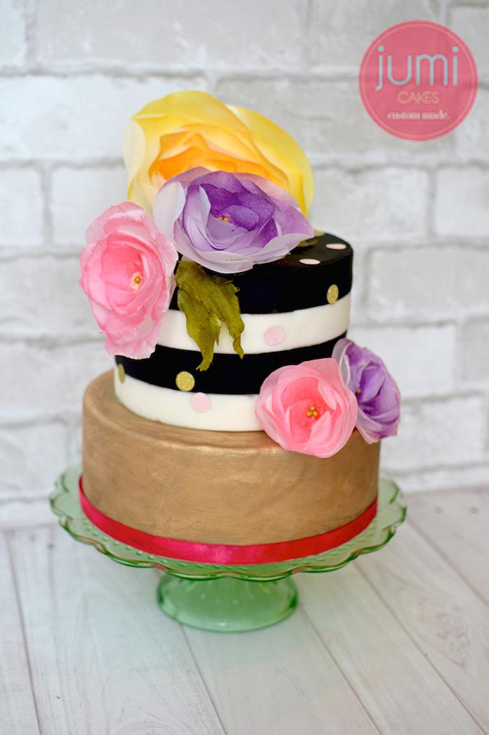 Kate Spade inspired cake 