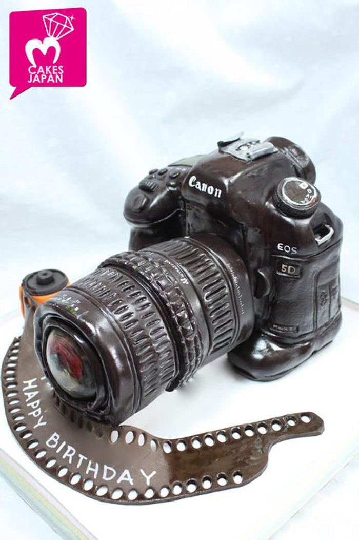 canon eos1 Camera cake