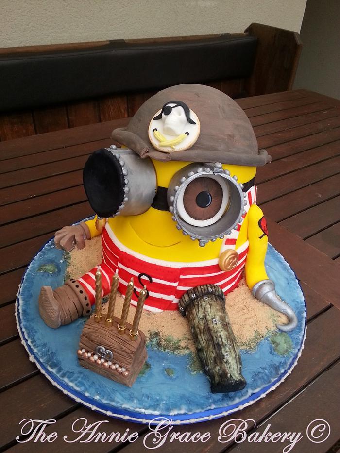 A special Pirate Minion Cake