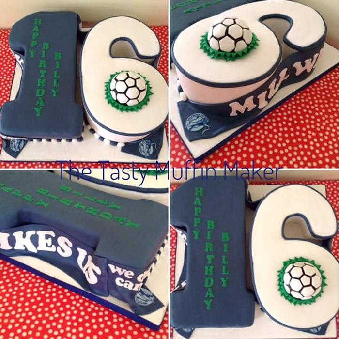 Millwall 16 cake 
