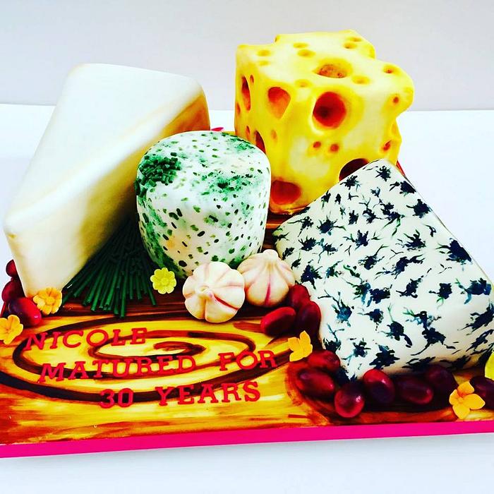 Cheese Board Cake