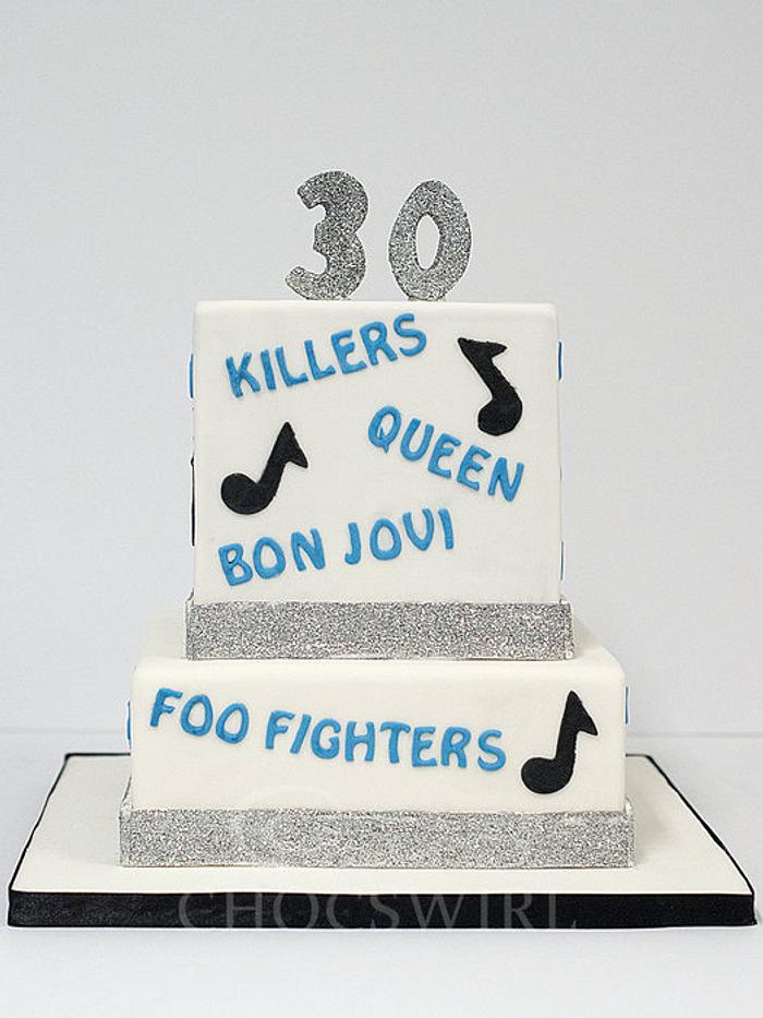 Favourite Bands Cake
