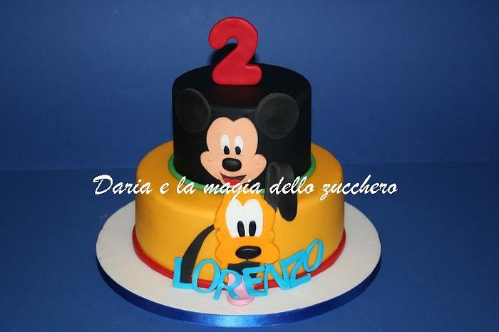 Mickey Mouse cake