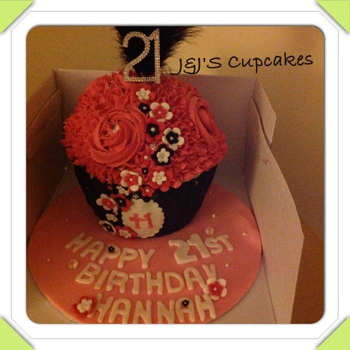 My first Giant Cupcake! 