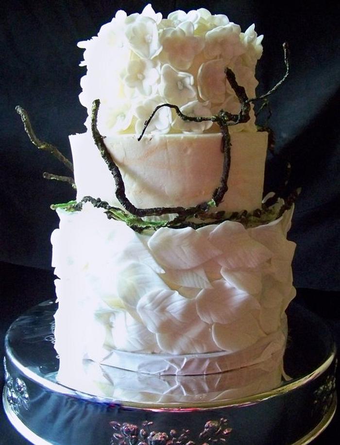 Earthy Wedding Cake