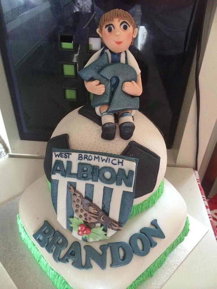 The West Bromwich Albion Cake