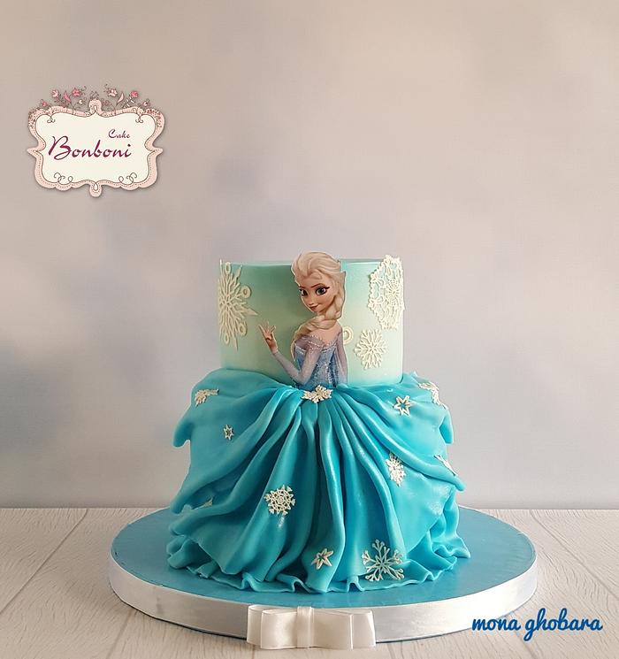 Chocolate Happy Birthday Cake for Mona (GIF) — Download on Funimada.com