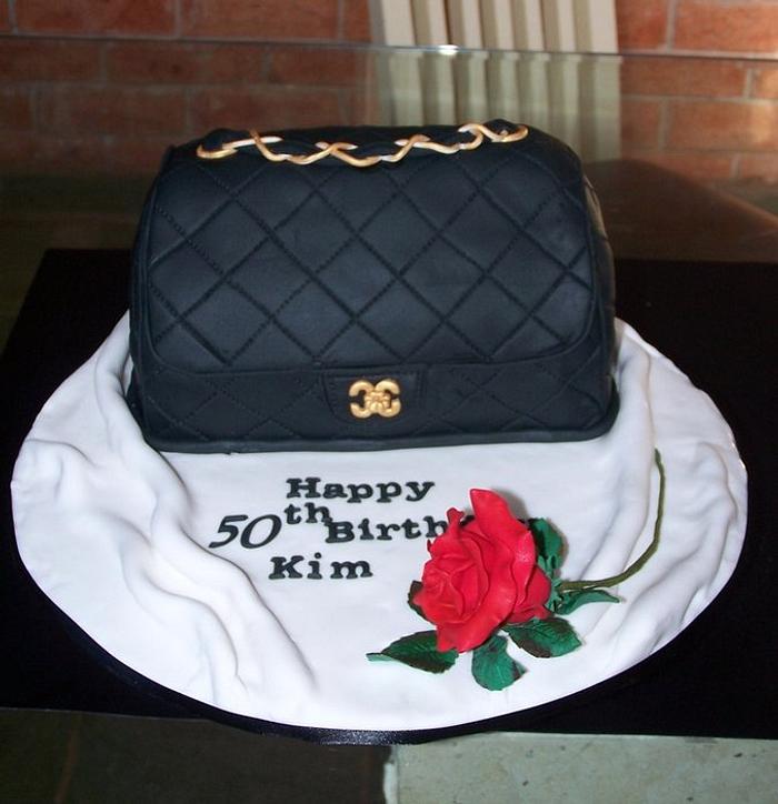 Chanel Purse Cake