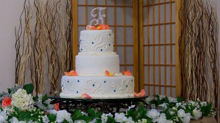 My first Wedding Cake!