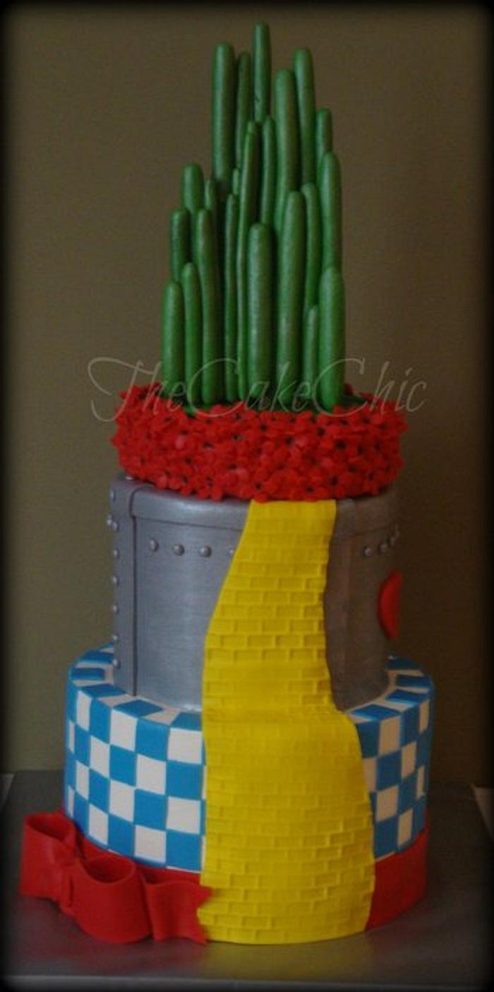 Wizard of Oz Inspired Cake