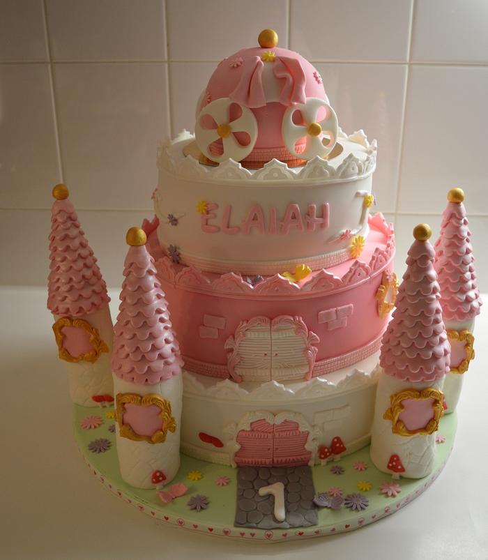 Princess Castle cake