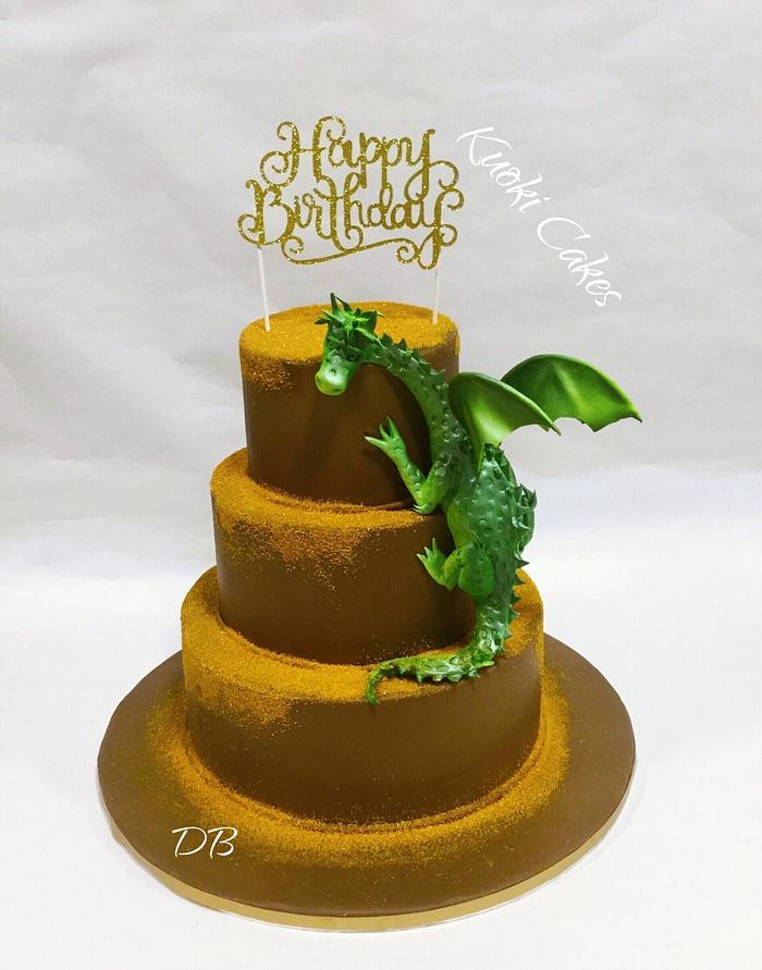Drago Birthday cake 