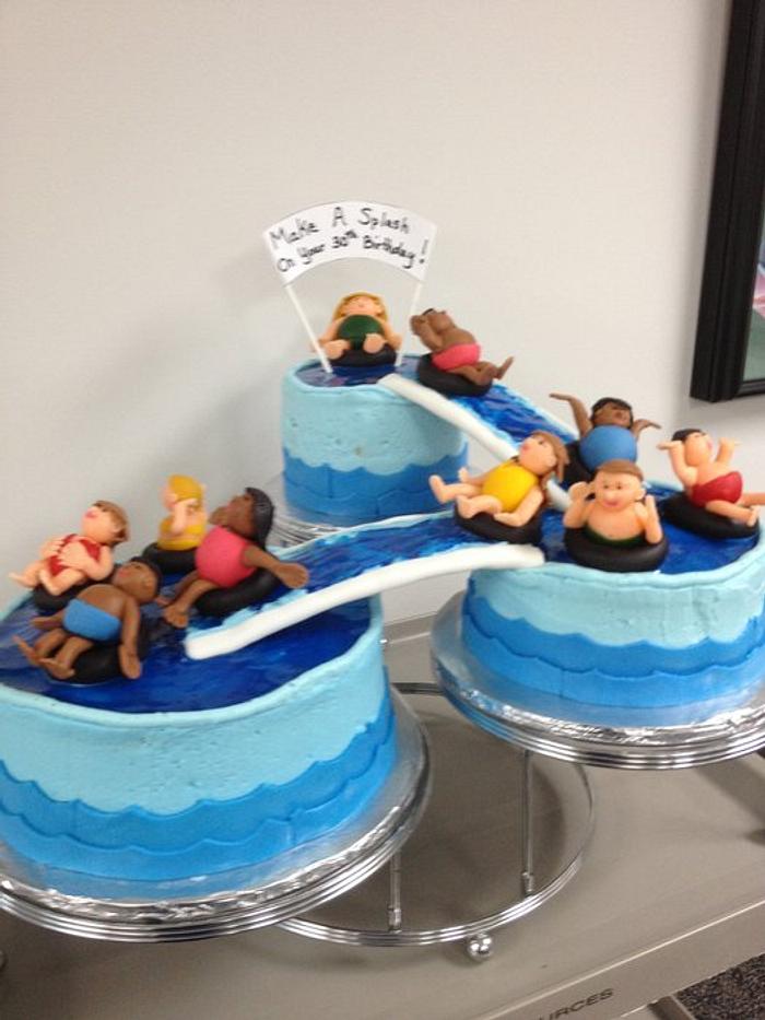 Make a Big Splash Birthday Cake