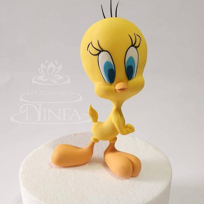 Tweety Bird cake topper - Titti