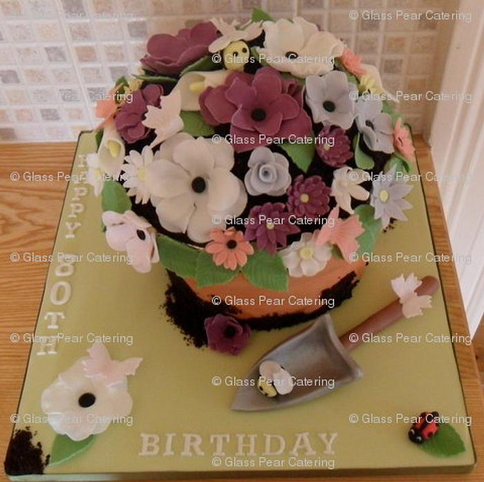 Gardening Inspired Cake...