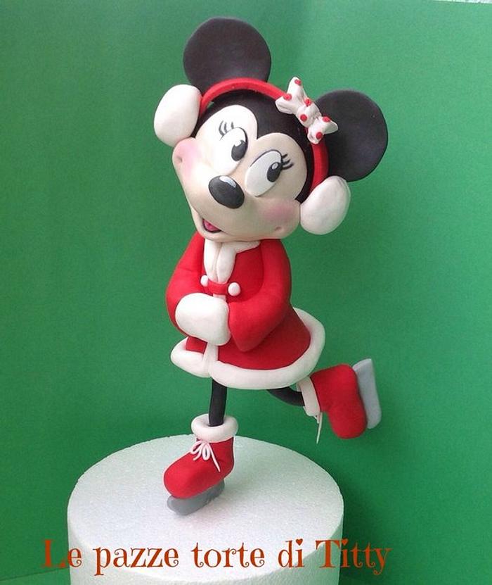 Minnie in the christmas