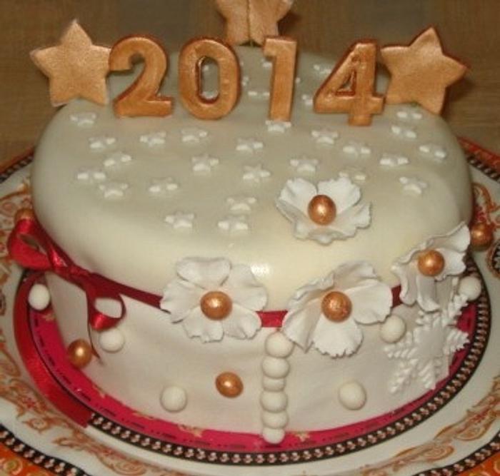 New year eve cake