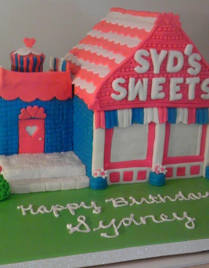 Bakery Theme Birthday Cake