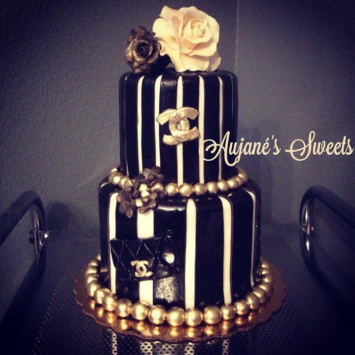 Fashionable Chanel Cake 