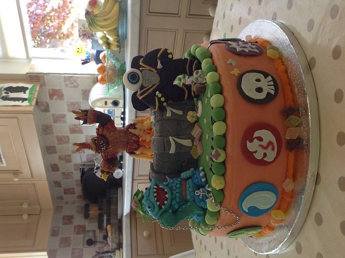 Skylanders Birthday Cake