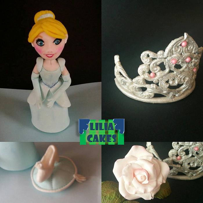 Cinderella Cake topper and more.. 