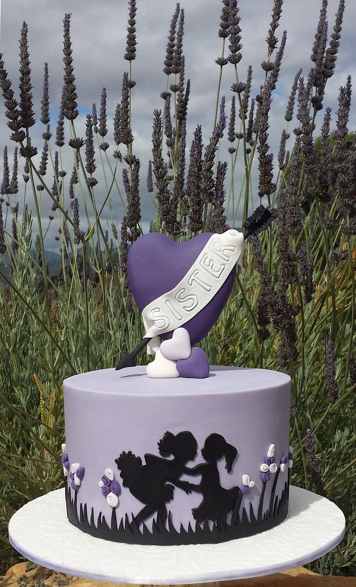 Sister Love - Decorated Cake by Unusual cakes for you - CakesDecor