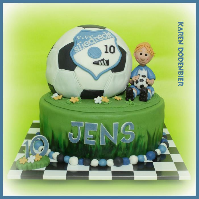 Another Soccer cake!!!