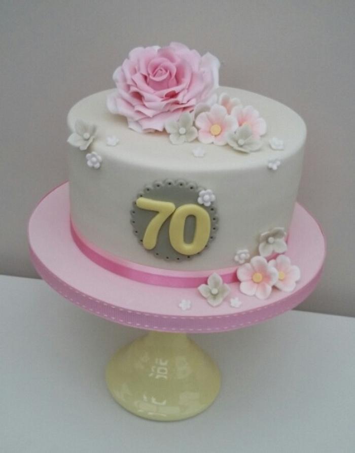 70th Birthday Rose 