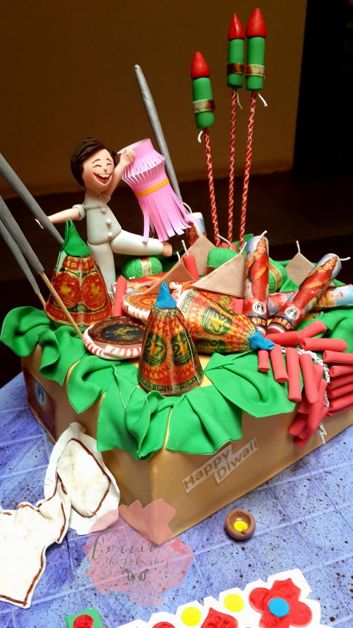 DHANYA'S DELIGHTS: Diwali Cake | Cake, Cake recipes, Diwali