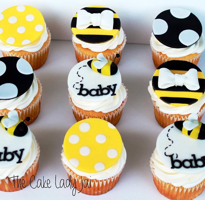 Bay-Bee Shower Cupcakes