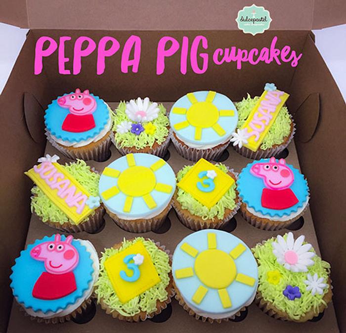 Cupcakes Peppa Pig