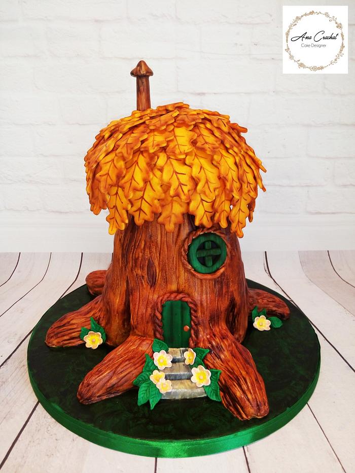 Tree House Cake 