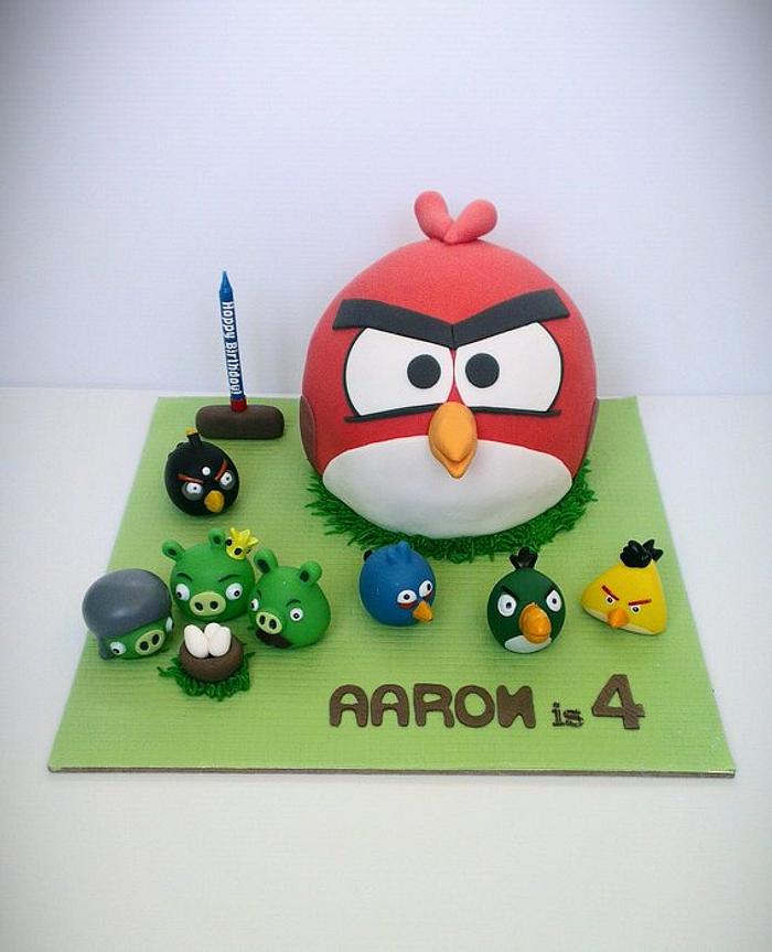 angry Bird 3D Cake