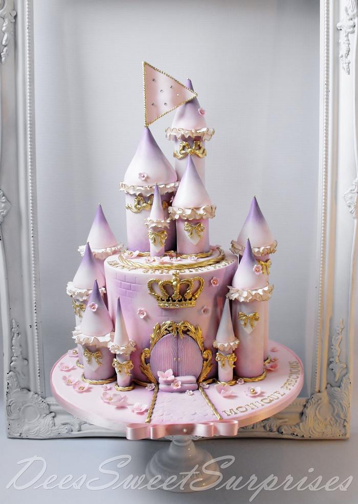 Fairytale Princess Castle cake