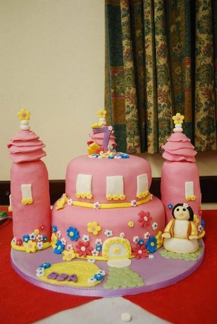 Castle Fit for a Princess Cake