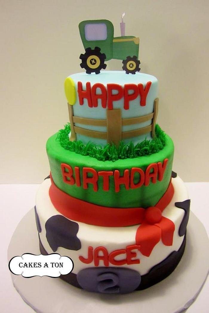 Hoedown Birthday Cake 