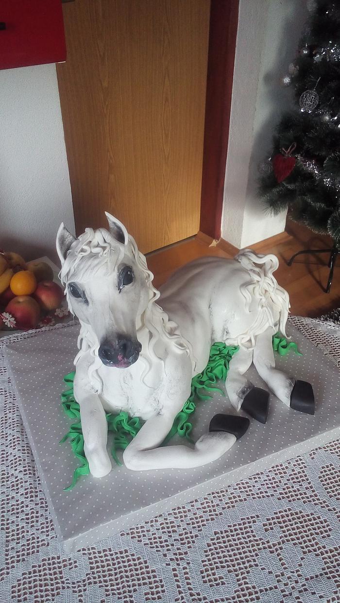 3D Horse Cake
