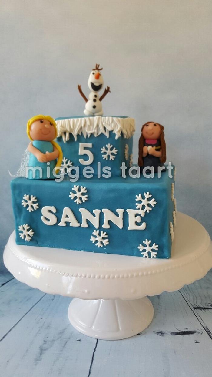 frozen cake