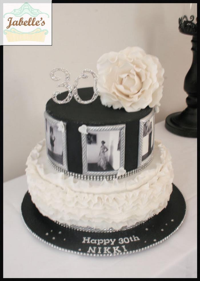 Picture frame cake