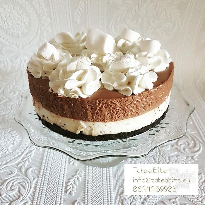Marshmallow cheesecake