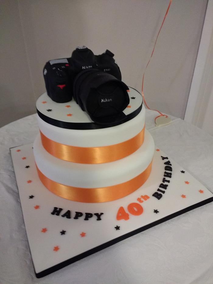 Camera cake