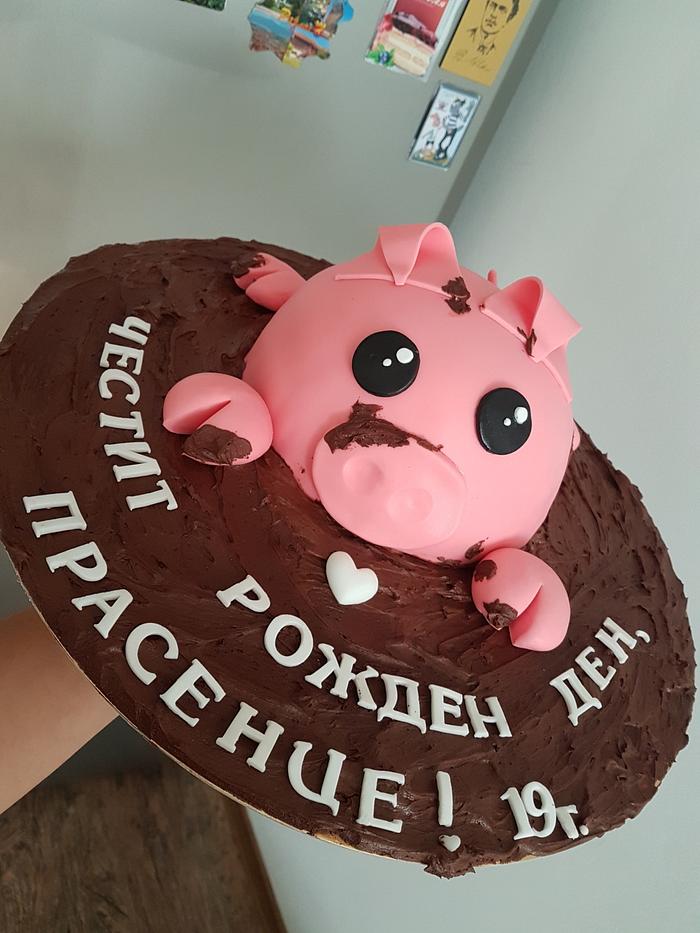 Pig cake