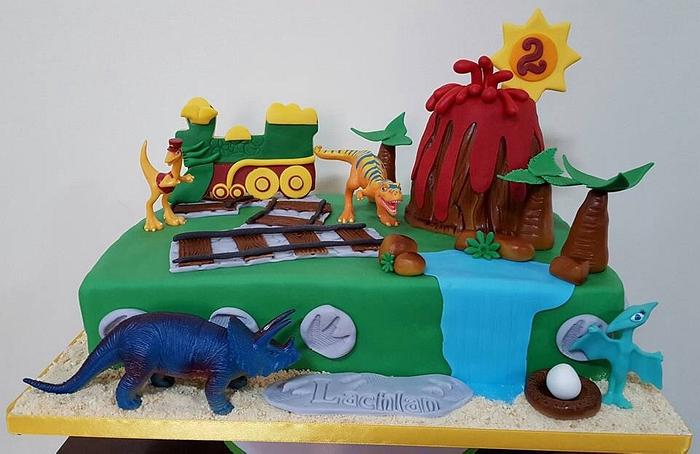 Dinosaur Train Cake for Marco... - The Sweetery Cakes | Facebook