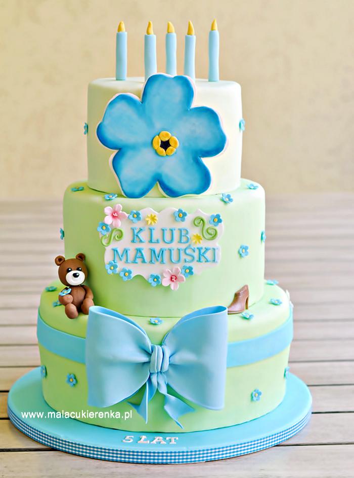 Forget-me-not Cake 