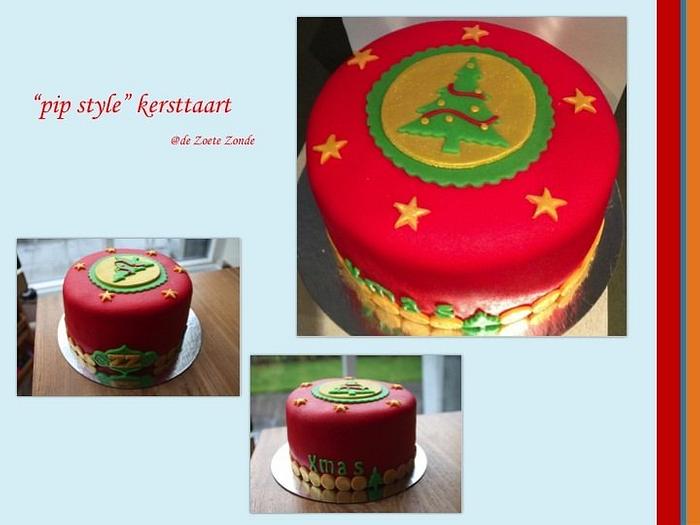 Pip Style christmas cake