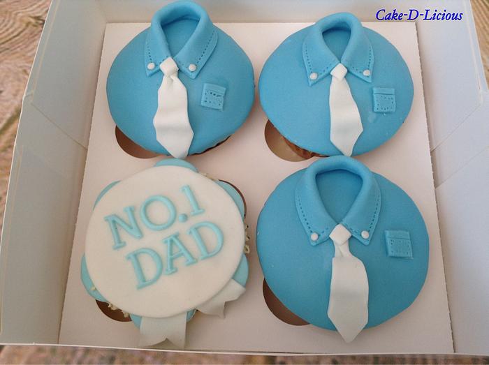 Fathers Day Cupcakes 