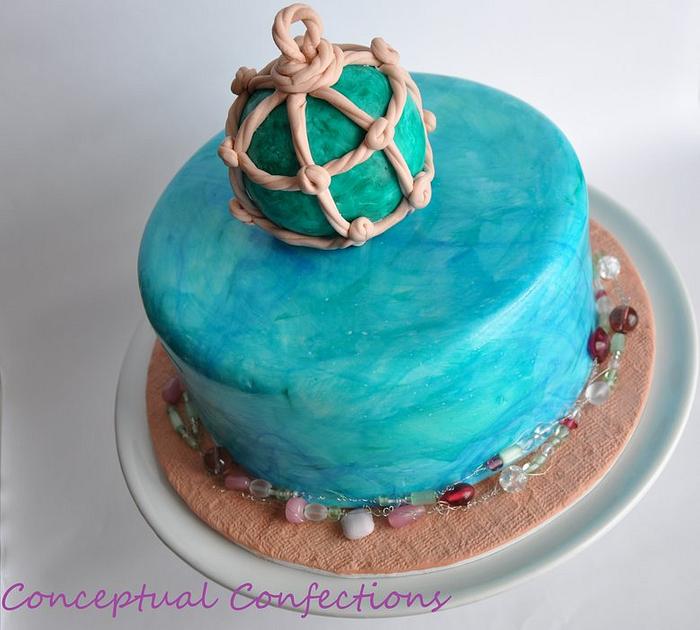 Sea Glass Cake
